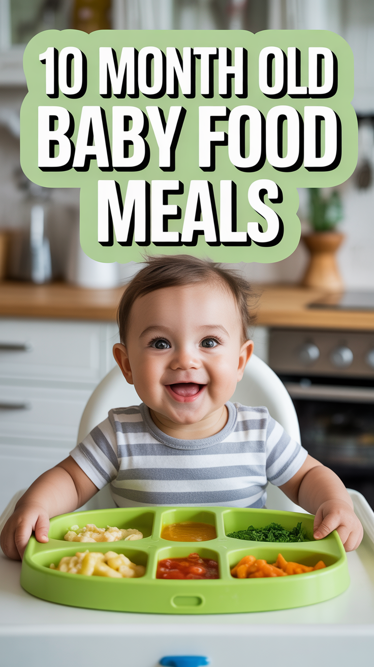 👶 10 Month Old Baby Food Meals