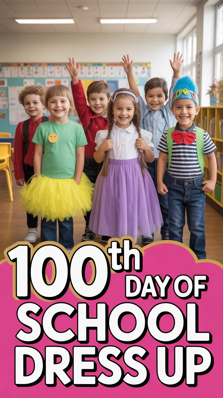 ⭐ 100th Day Of School Dress Up
