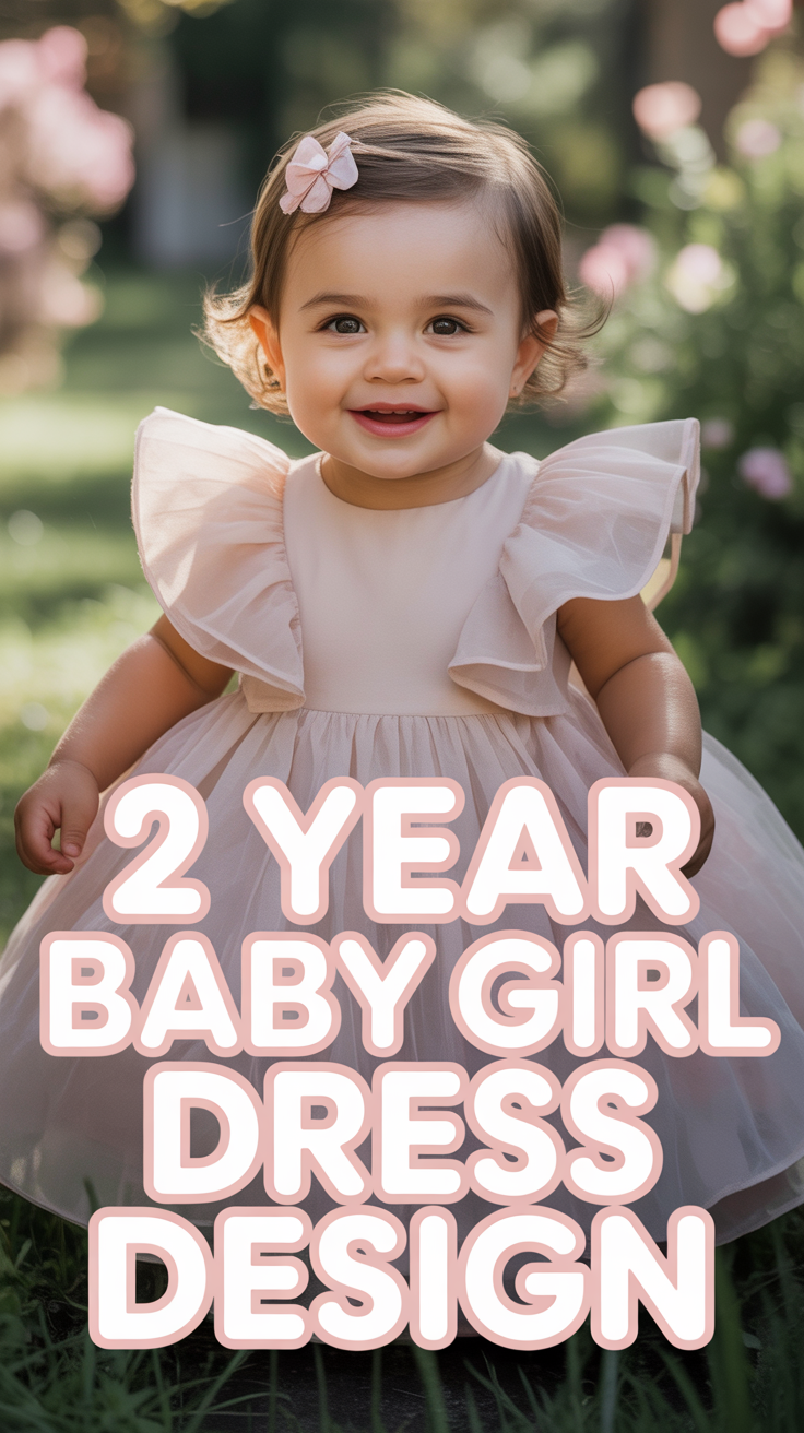 👗 2 Year Baby Girl Dress Design