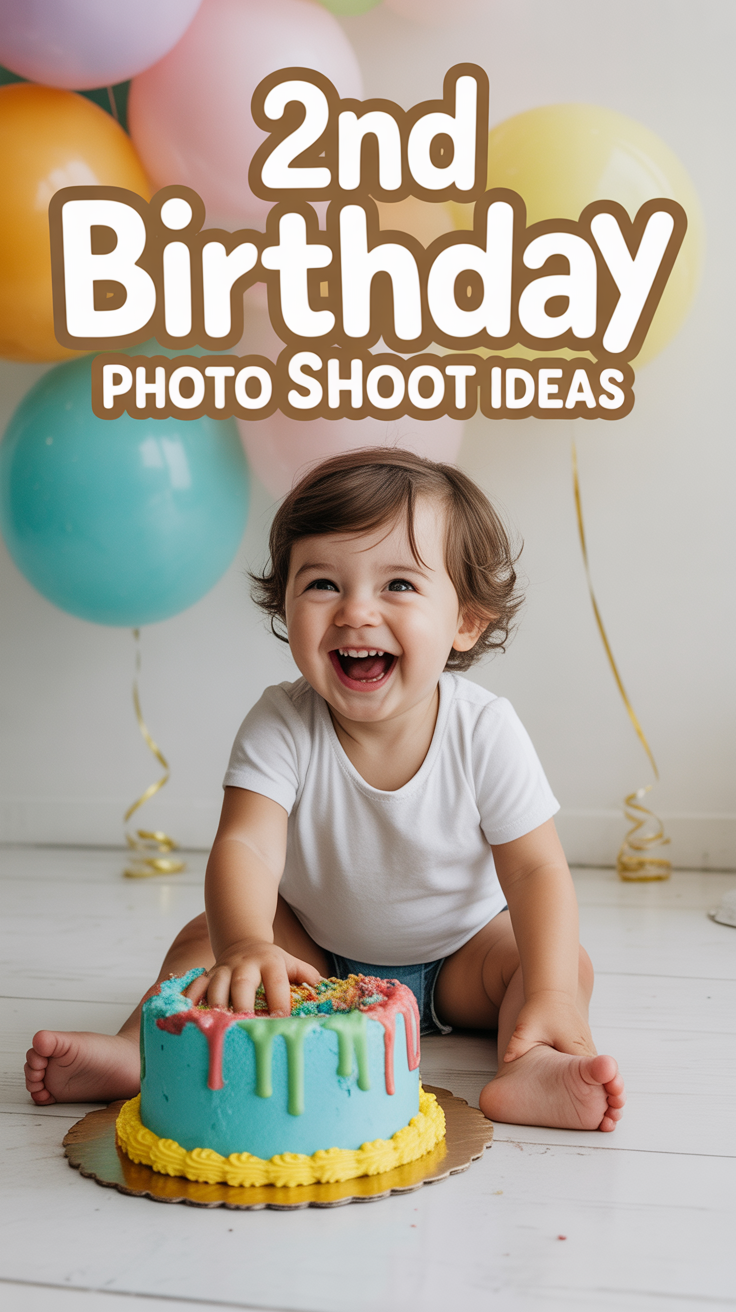 🎉 2nd Birthday Photo Shoot Ideas