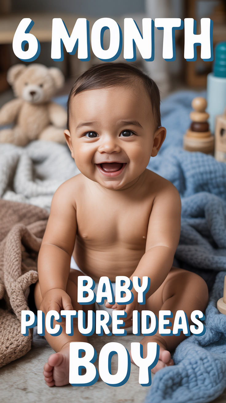 📸 6 Month Baby Picture Ideas Boy