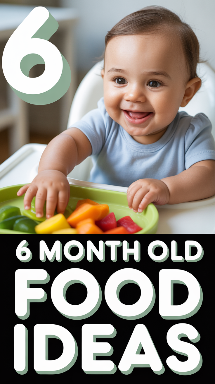 👶 6 Month Old Food Ideas
