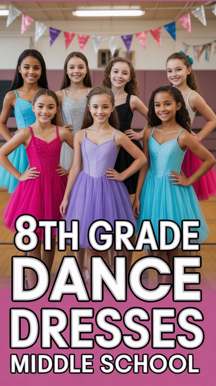 👗 8th Grade Dance Dresses Middle School