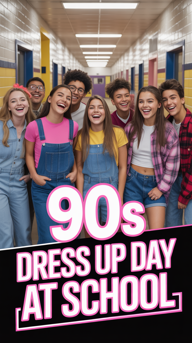 📼 90S Dress Up Day At School