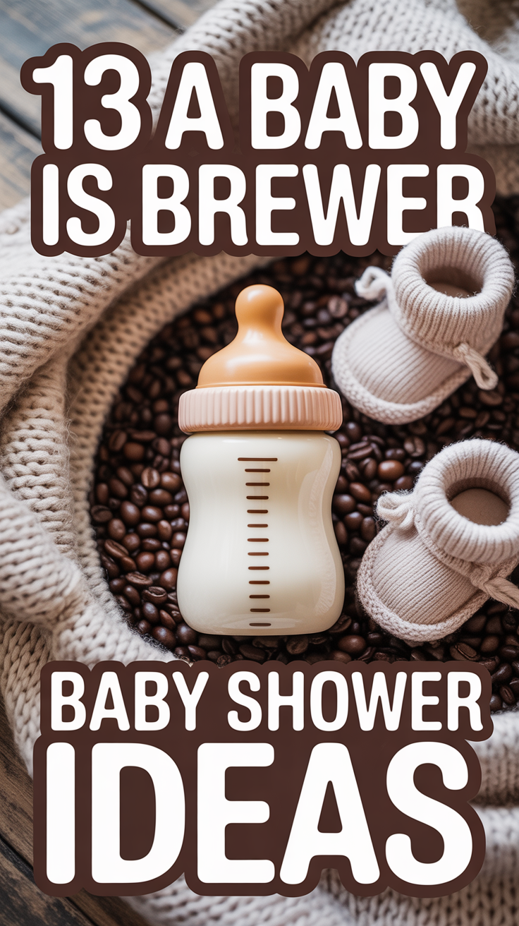 ☕ 13 A Baby Is Brewing Baby Shower Ideas