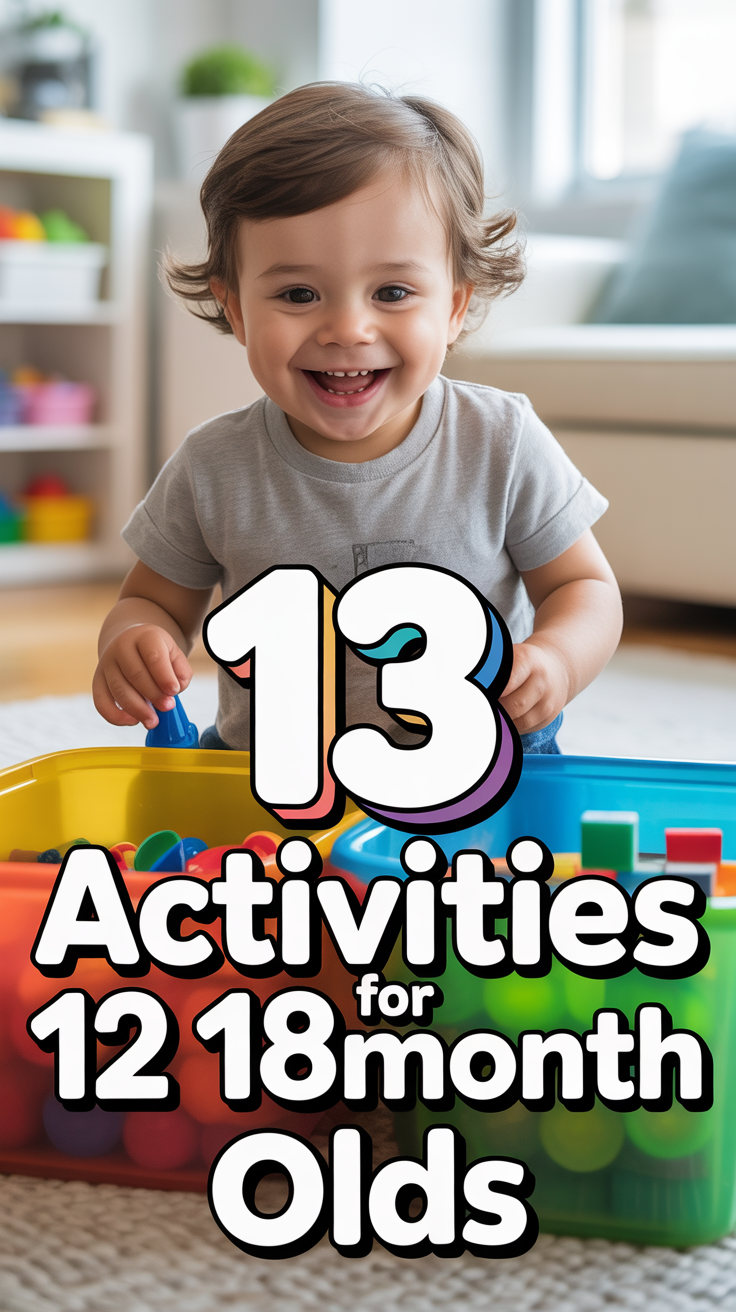 🌟 13 Activities For 12 18Month Olds