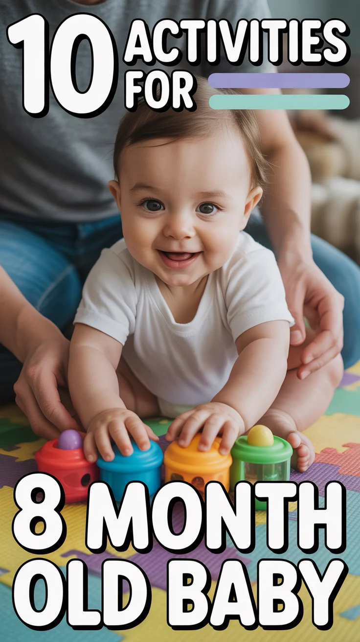 👶 10 Activities For 8 Month Old Baby