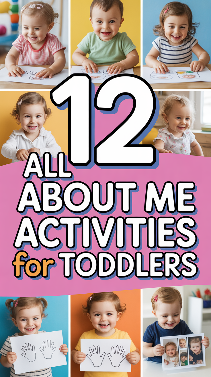 👶 12 All About Me Activities For Toddlers