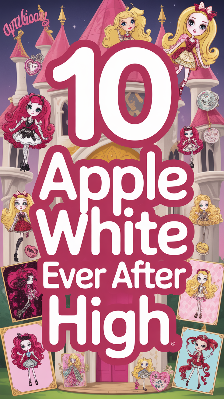 🍎 10 Apple White Ever After High