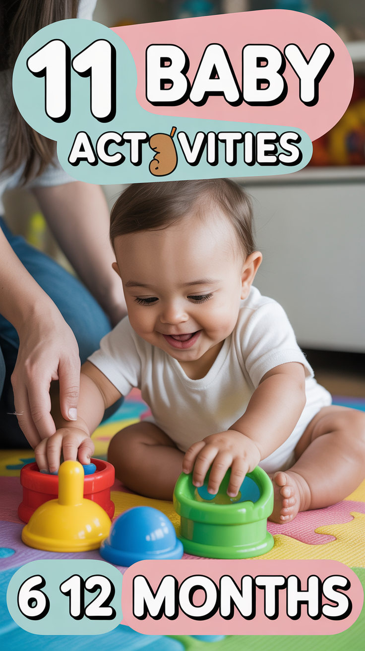 👶 11 Baby Activities 6 12 Months
