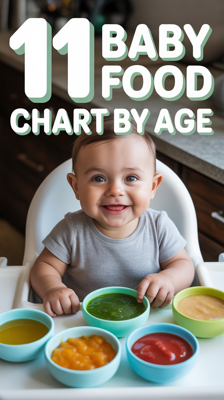 👶 11 Baby Food Chart By Age