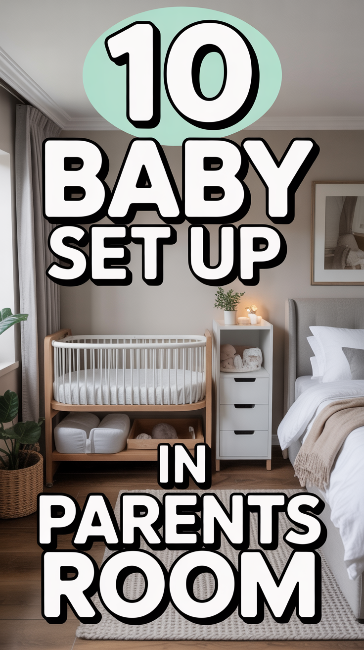🍼 10 Baby Set Up In Parents Room