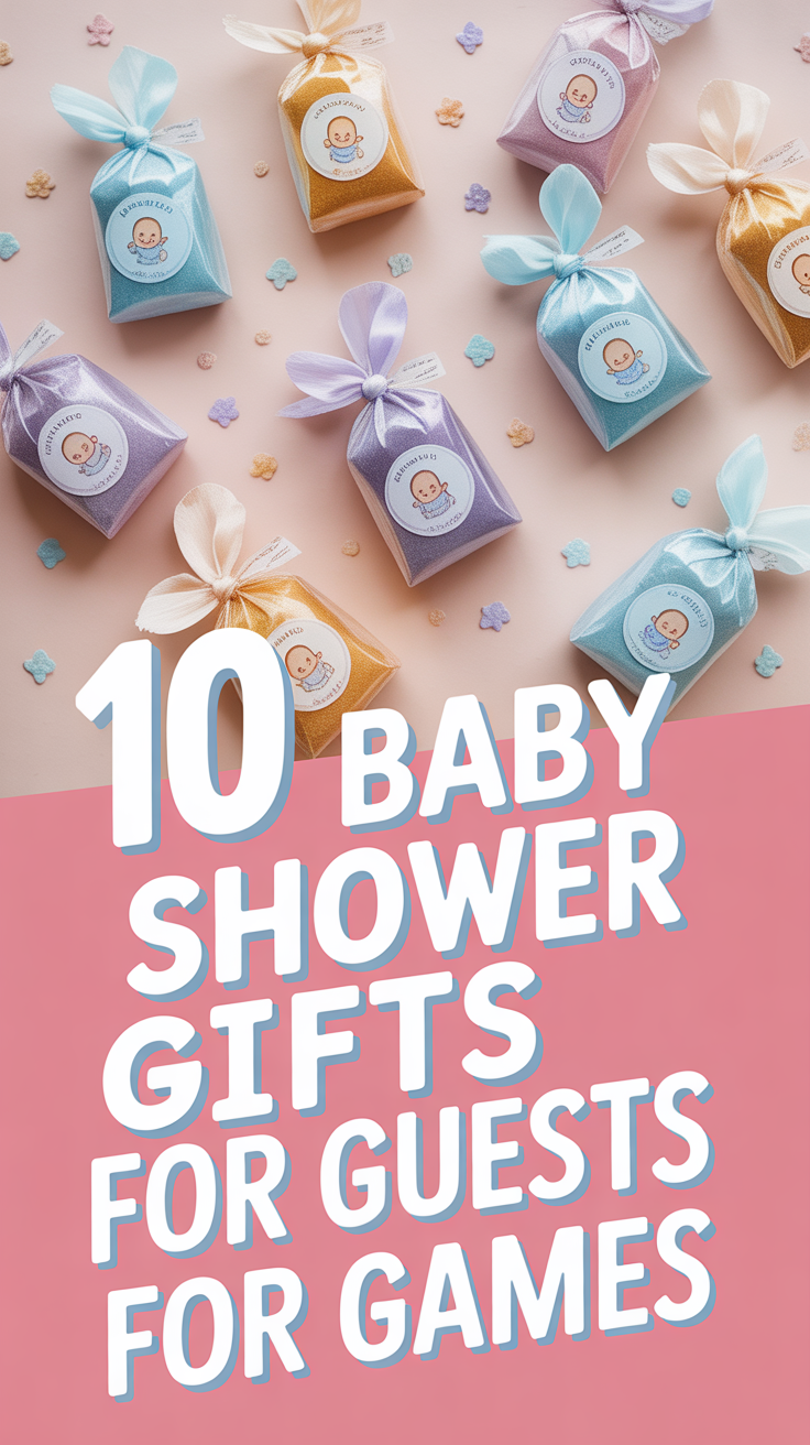 🎁 10 Baby Shower Gifts For Guests For Games