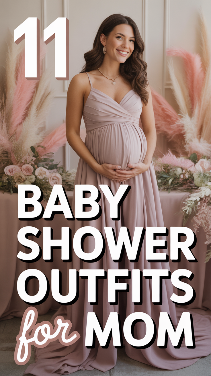 🤰 11 Baby Shower Outfits For Mom