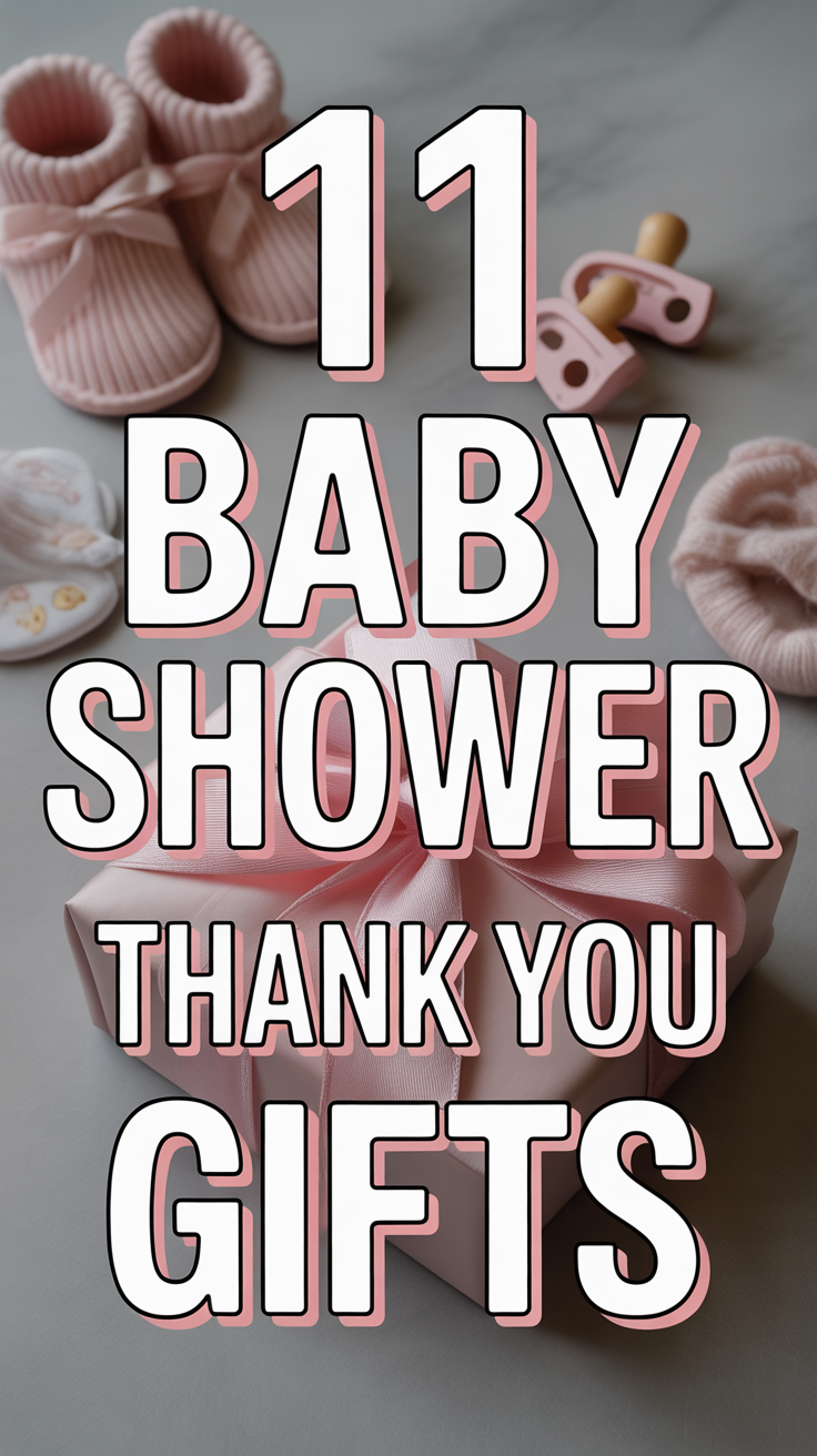 🍼 11 Baby Shower Thank You Gifts