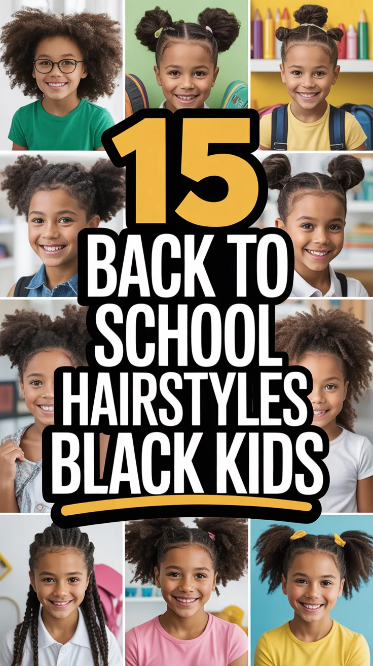 ✏️ 15 Back To School Hairstyles Black Kids