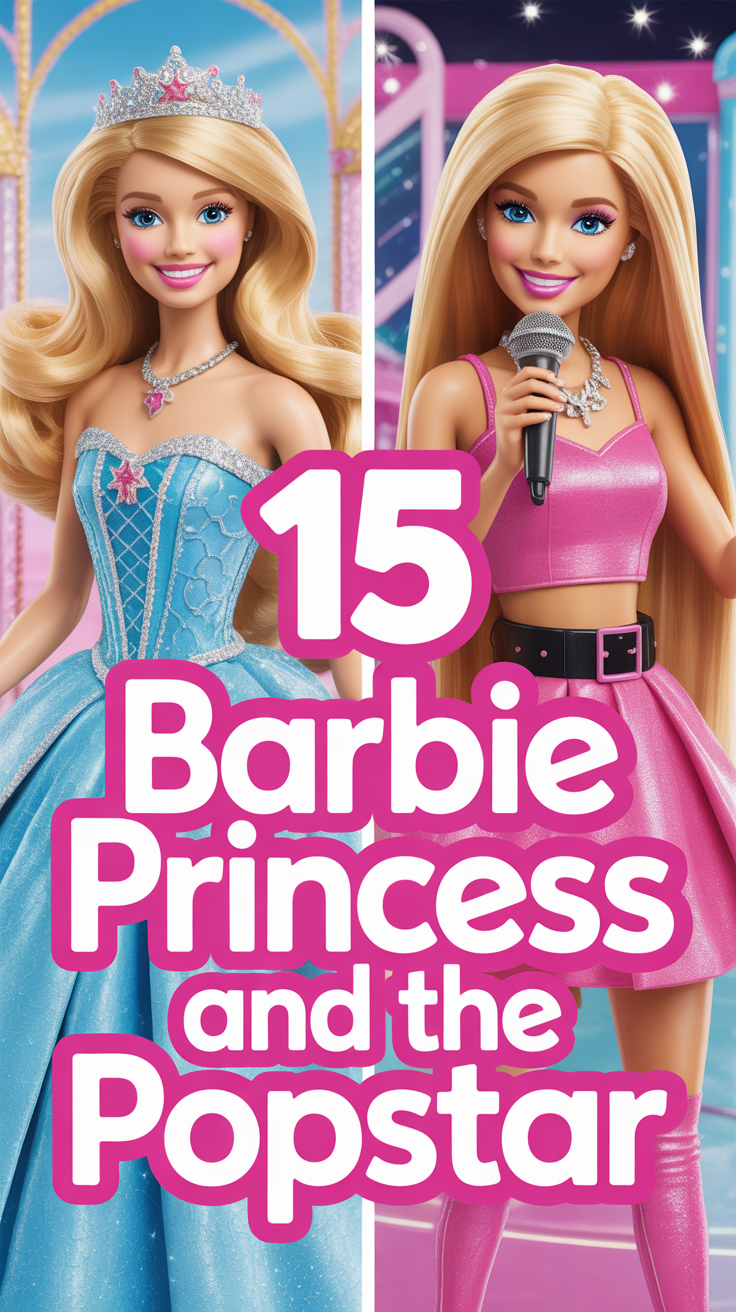 👑 15 Barbie Princess And The Popstar