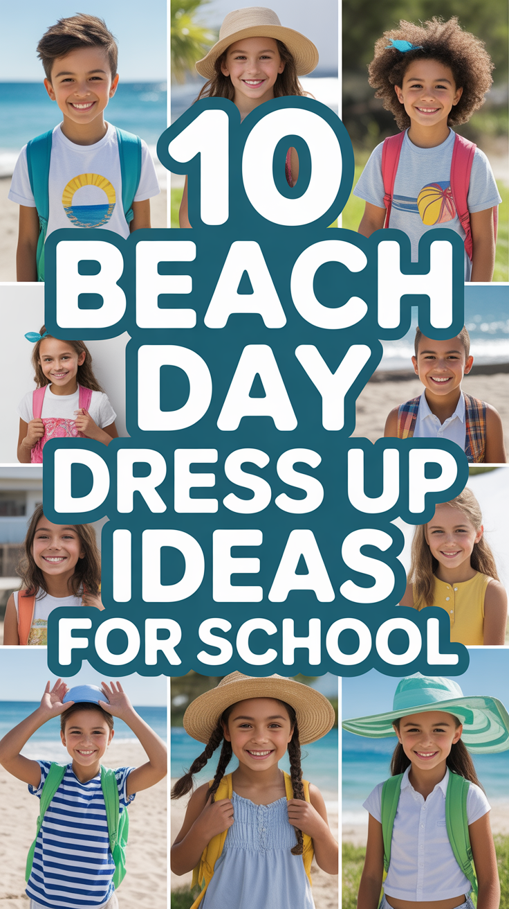🏖️ 10 Beach Day Dress Up Ideas For School