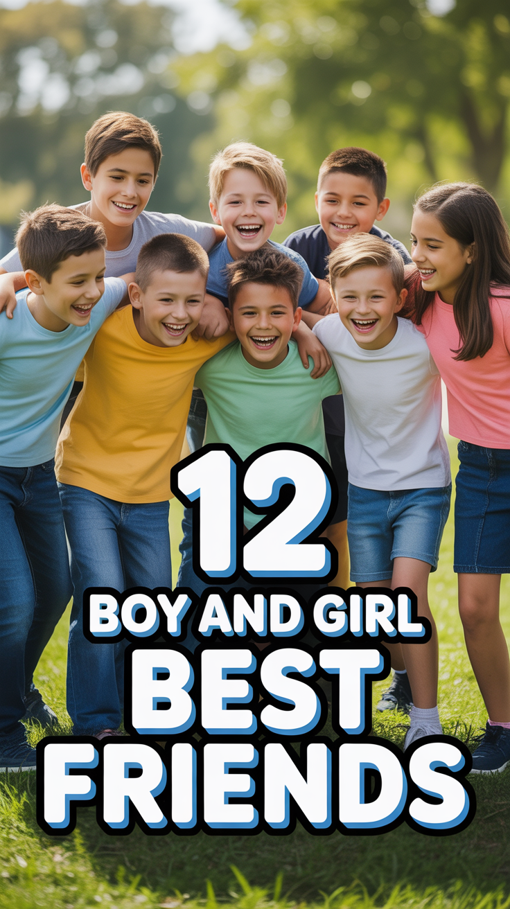 🫶 12 Boy And Girl Best Friends
