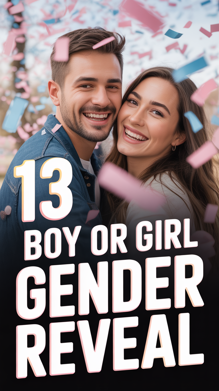 🎉 13 Boy Or Girl Gender Reveal
