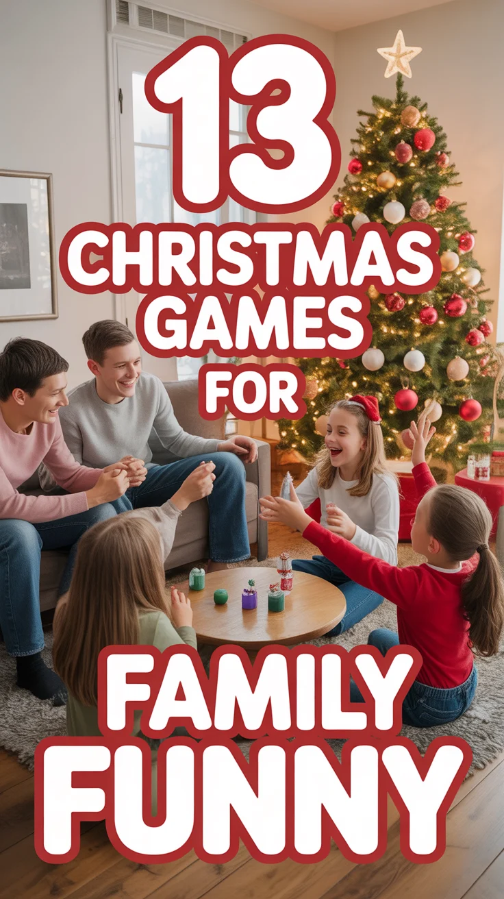 🎄 13 Christmas Games For Family Funny