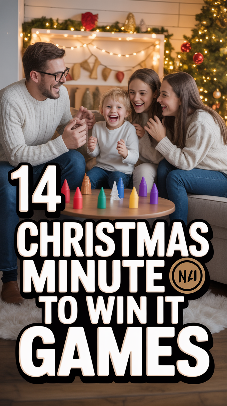 🎄 14 Christmas Minute To Win It Games