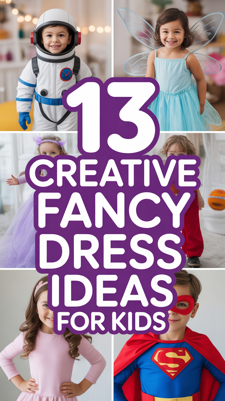 🌟 13 Creative Fancy Dress Ideas For Kids