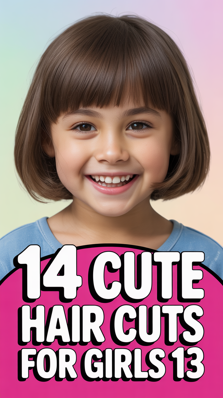 ✨ 14 Cute Hair Cuts For Girls 13