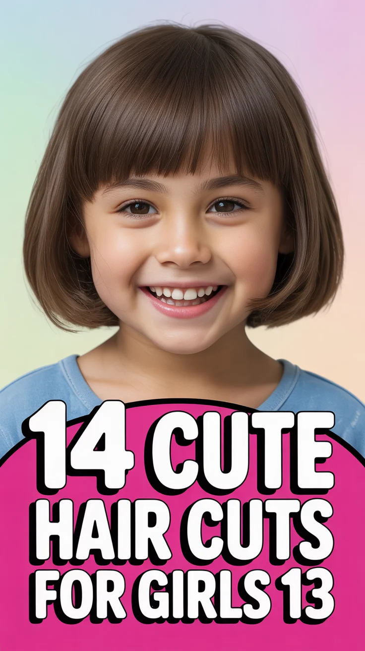 ✨ 14 Cute Hair Cuts For Girls 13