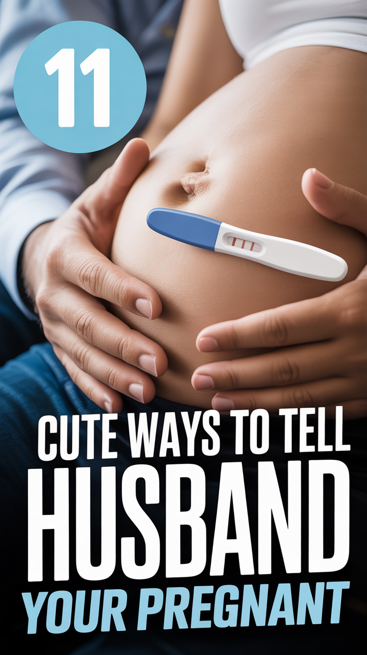 🤰 11 Cute Ways To Tell Husband Your Pregnant
