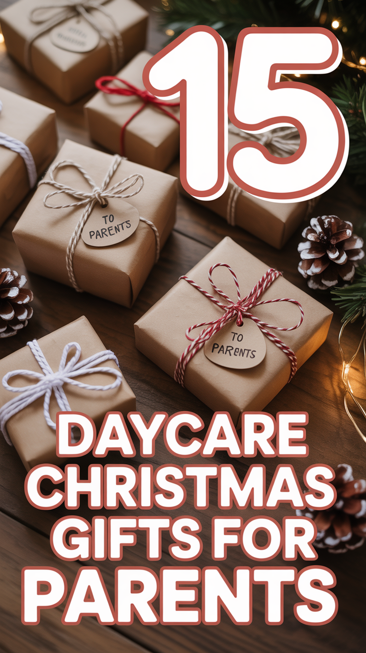 🎁 15 Daycare Christmas Gifts For Parents