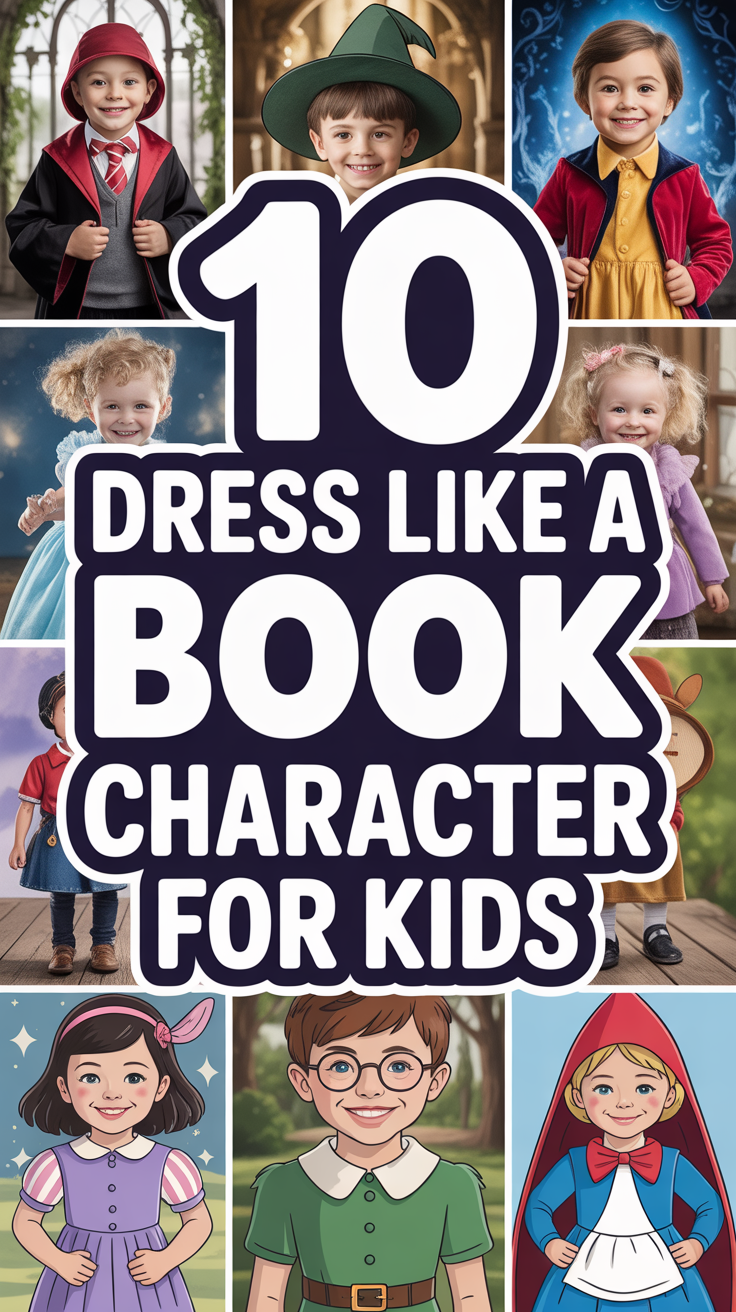 📚 10 Dress Like A Book Character For Kids