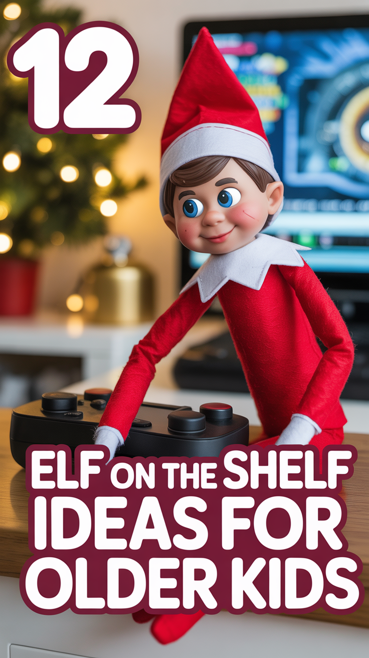 ✨ 12 ELF On The Shelf Ideas For Older Kids