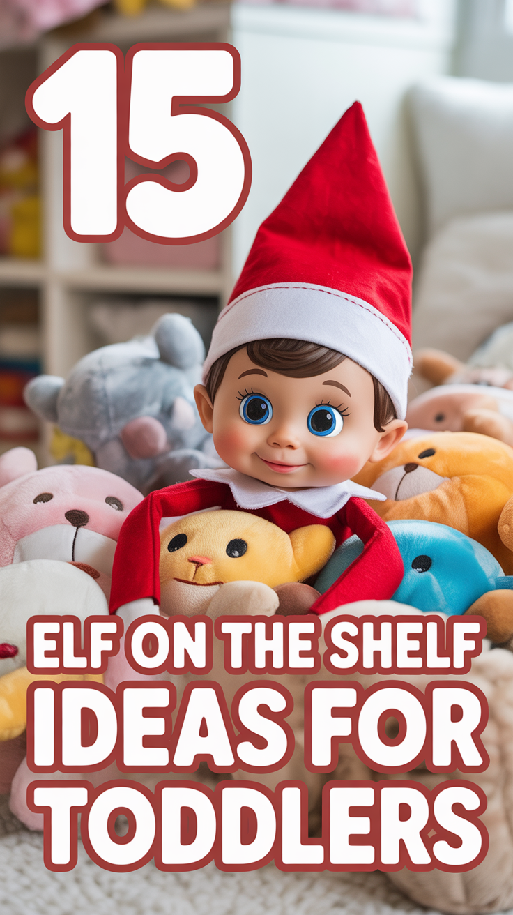 🥳 15 ELF On The Shelf Ideas For Toddlers