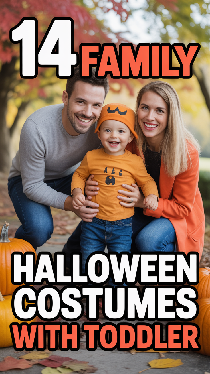 🎃 14 Family Halloween Costumes With Toddler