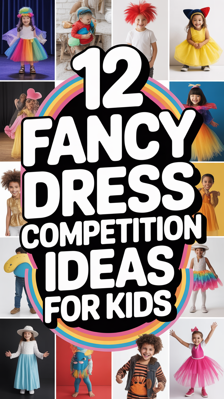 ⭐ 12 Fancy Dress Competition Ideas For Kids