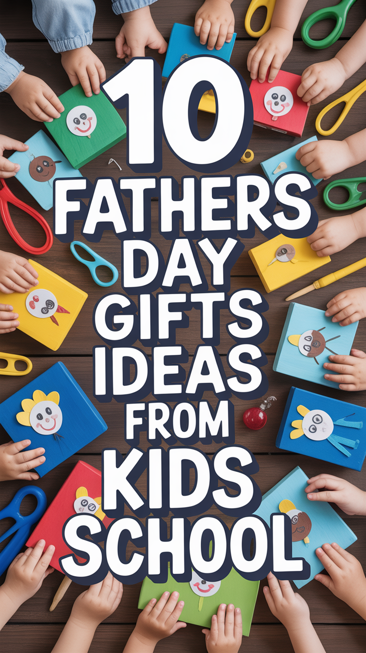 🎨 10 Fathers Day Gifts Ideas From Kids School