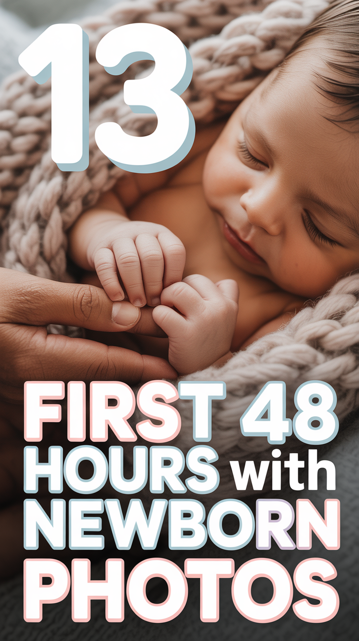 👶 13 First 48 Hours With Newborn Photos
