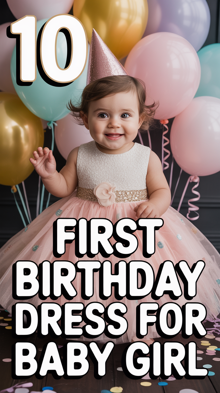 🎂 10 First Birthday Dress For Baby Girl