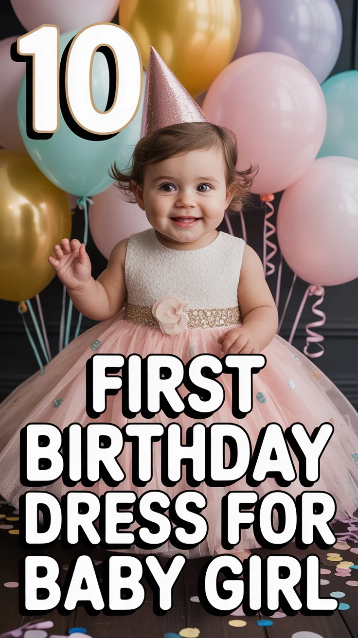 🎂 10 First Birthday Dress For Baby Girl