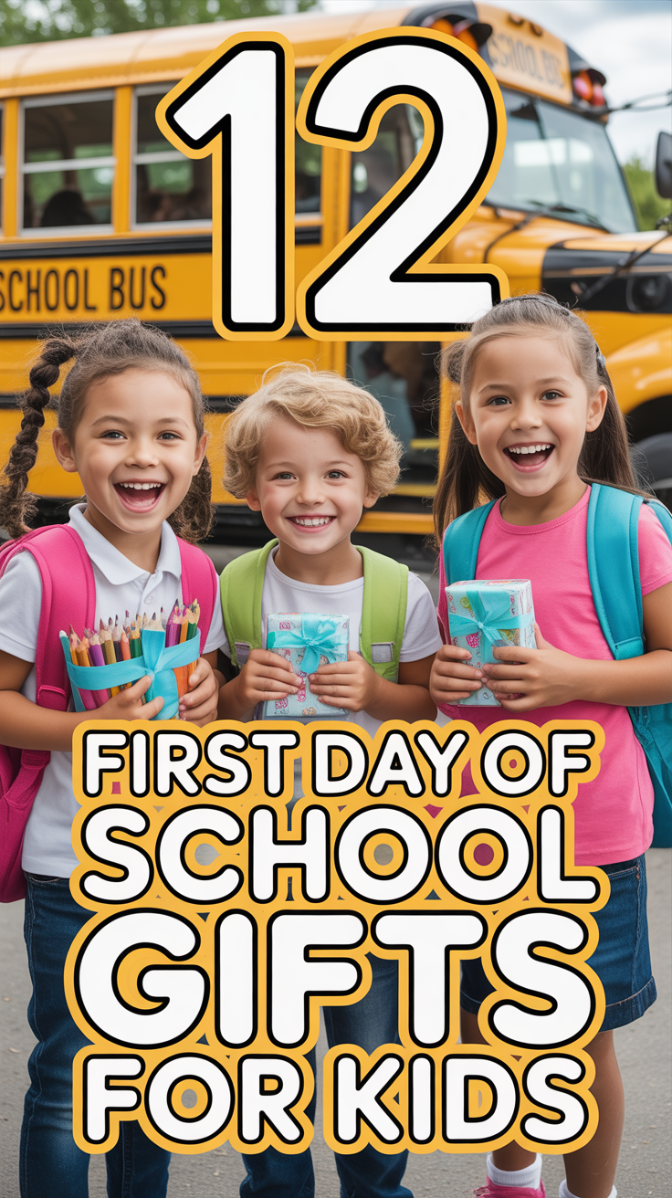 🎓 12 First Day Of School Gifts For Kids