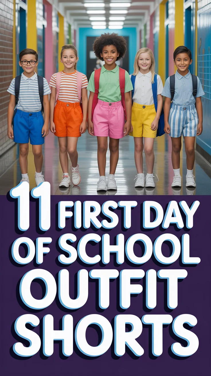 🎒 11 First Day Of School Outfit Shorts