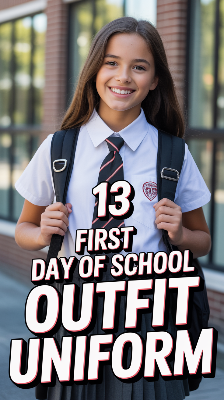 🎒 13 First Day Of School Outfit Uniform