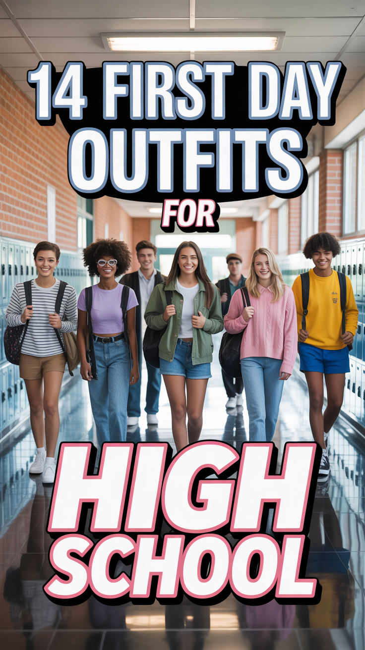 👕 14 First Day Outfits For High School
