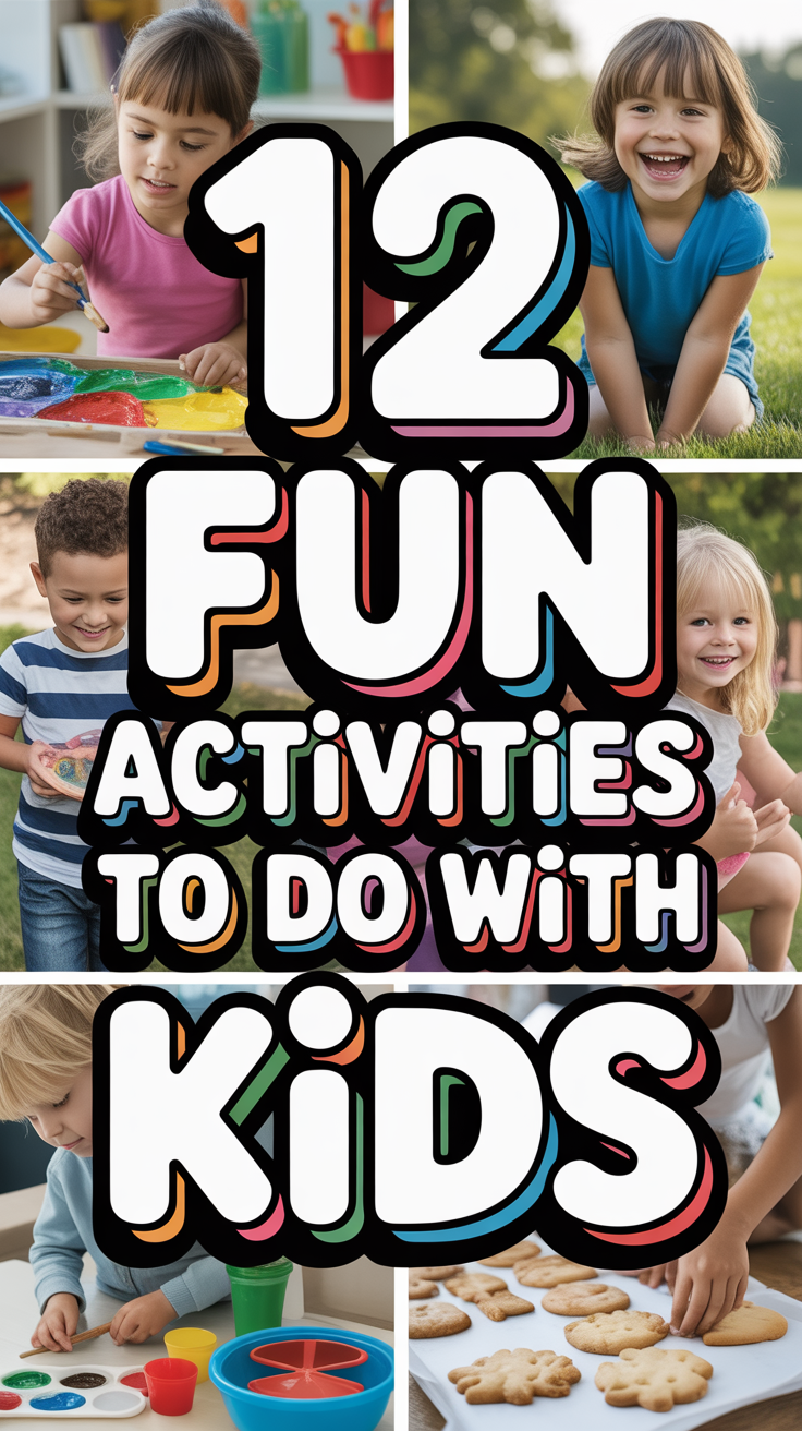 🤸 12 Fun Activities To Do With Kids