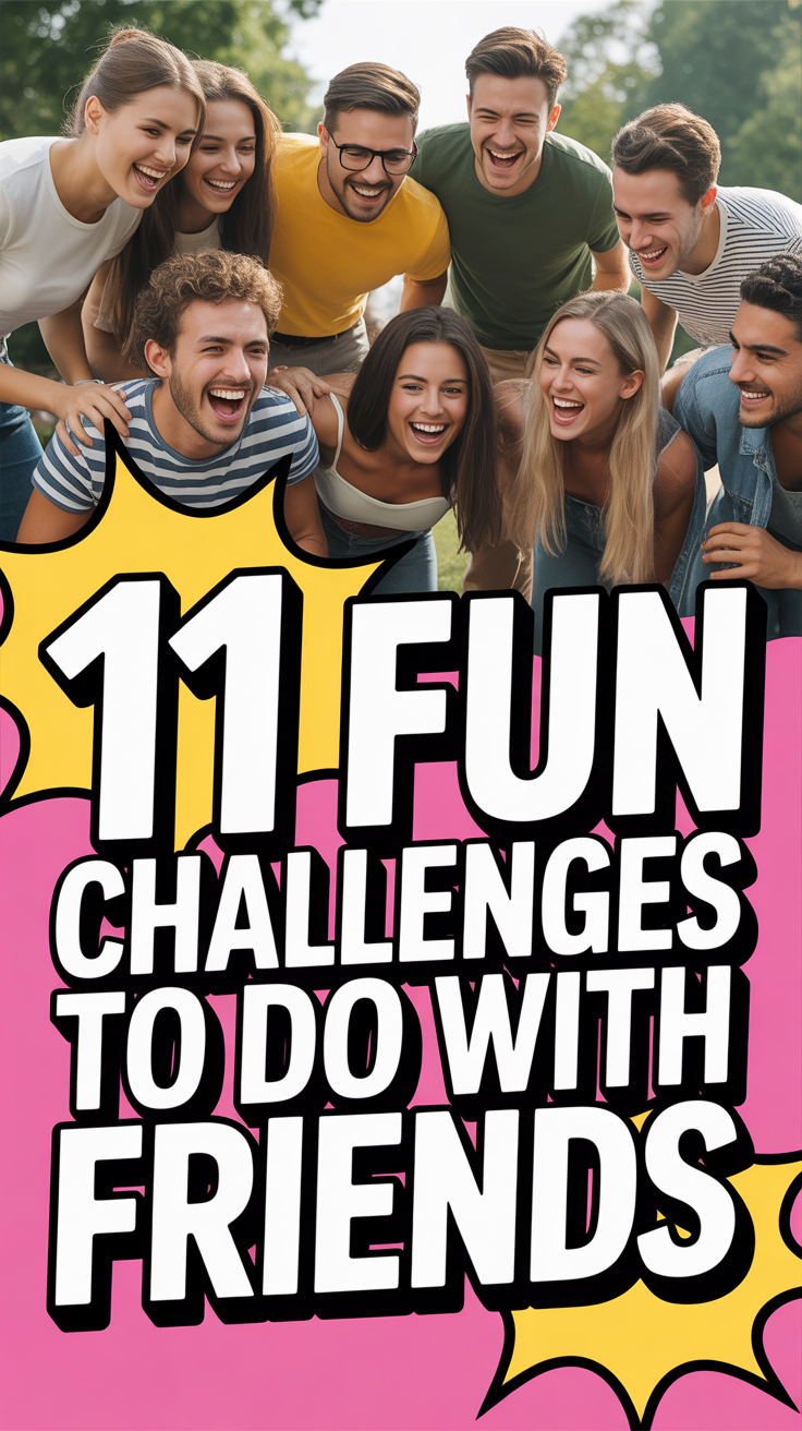 🎉 11 Fun Challenges To Do With Friends