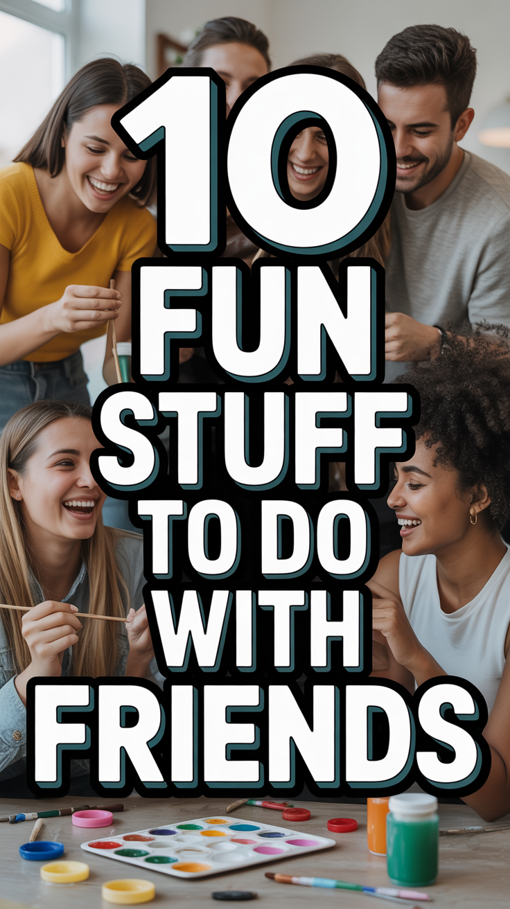🎉 10 Fun Stuff To Do With Friends