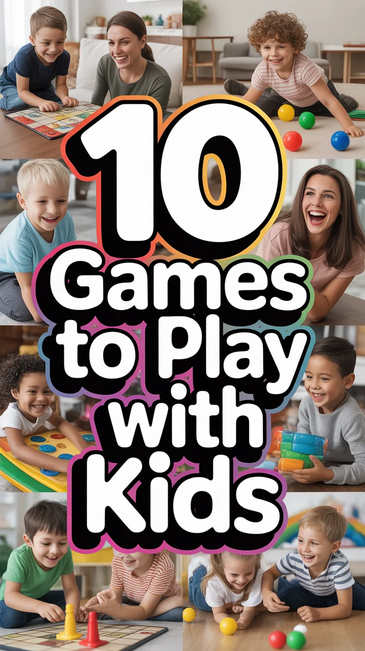 🎮 10 Games To Play With Kids