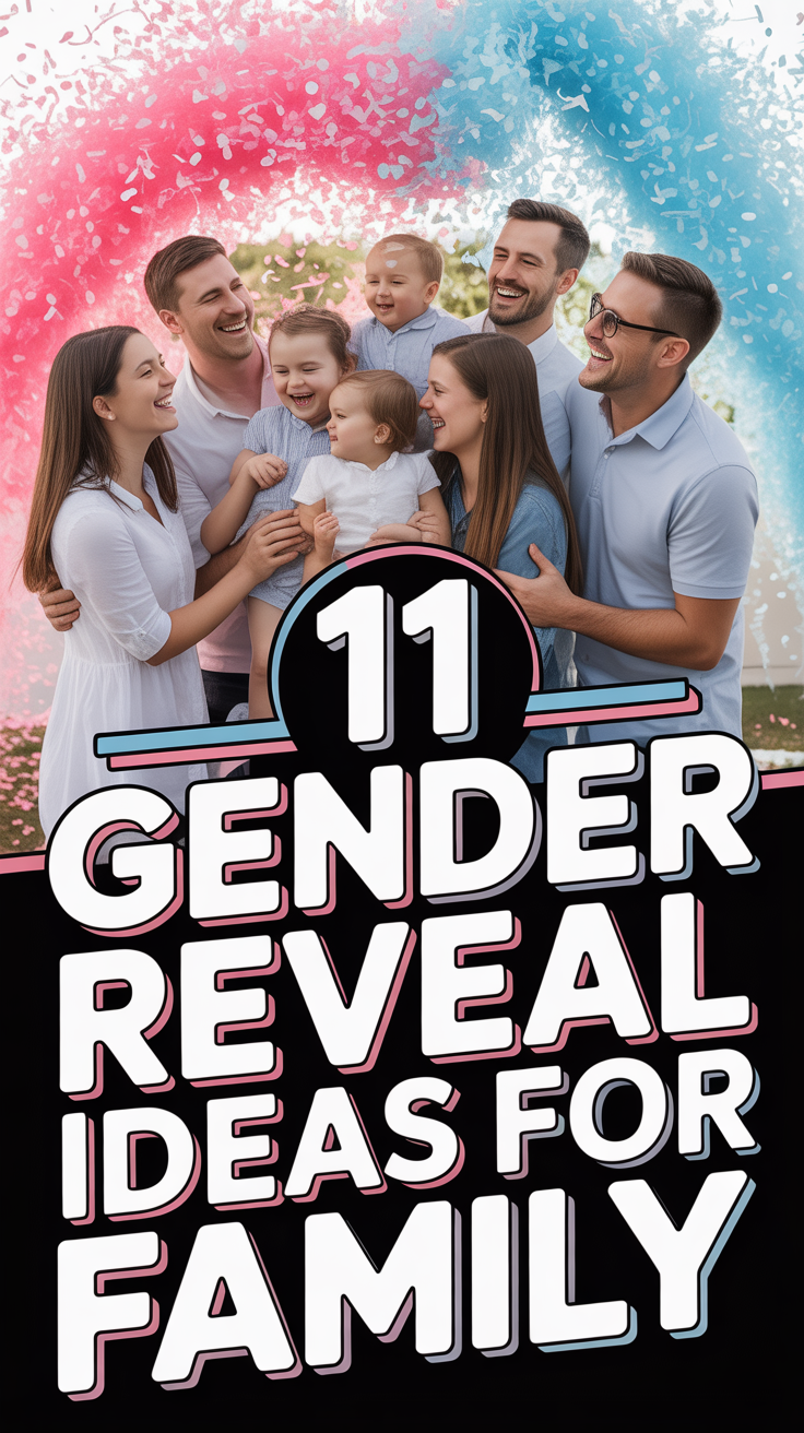 🎈 11 Gender Reveal Ideas For Family