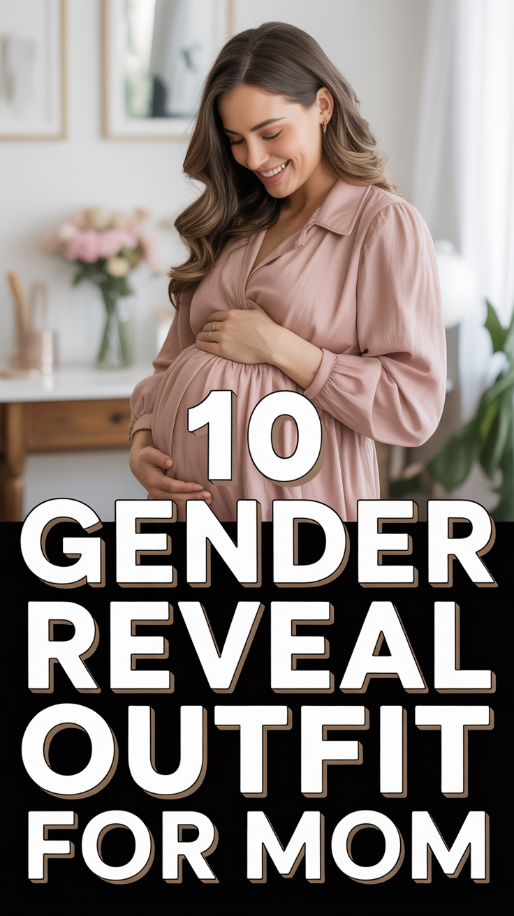 🤰 10 Gender Reveal Outfit For Mom